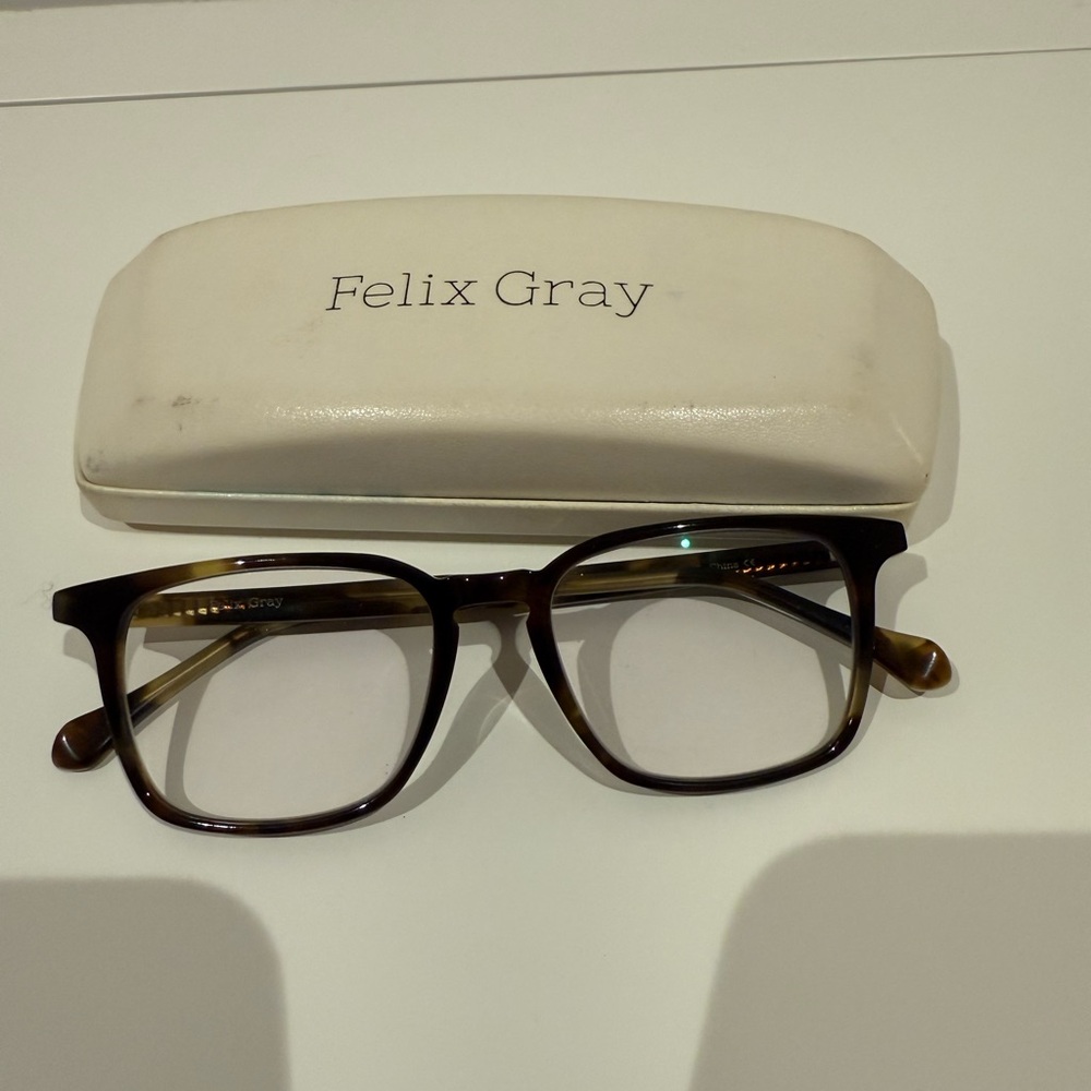 Felix Gray Tortoise Shell Blue Light Glasses